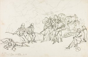 駅馬車強盗事件 作： Bartolomeo Pinelli