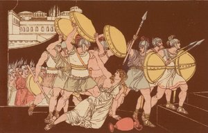 ターペイアの死 作： Bartolomeo Pinelli