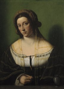 マグダラのマリアとしての貴婦人の肖像 作： バルトロメオ ヴェネト