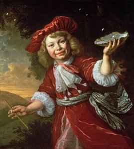 ホモ・ブラ：泡を吹く少年、1665年頃