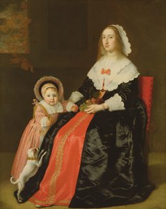 母と子の肖像1644
