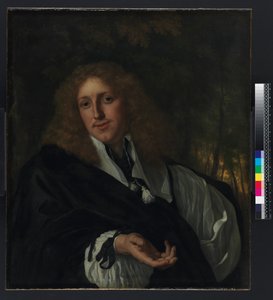 男の肖像、1662 作： Bartolomeus van der Helst
