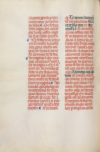 ミザレ。Fol.173v:1469年、イースターの始まりのアレルヤ等の音楽。 作： Bartolommeo Caporali