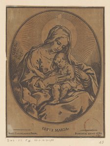 マリアとキリストの子 作： Bartolommeo Coriolano