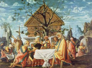 フィレモンとバウシス、1500年頃 作： Bartolommeo Suardi Bramantino