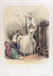 ピエールジャンドベランジェ（1780〜1857年）によるソングルグルニエのイラスト 作： Bassaget Numa