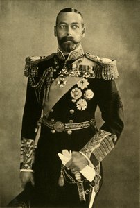 H. M. キング ジョージ 5 世、1911 年、1920 年頃。 作： Bassano Ltd
