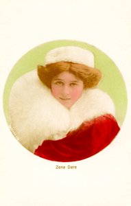 Zena Dare 1887-1975、イギリスの女優、20世紀初頭。