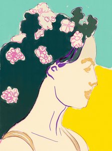 穏やかな花の肖像画 作： Beate Tubach