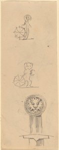 スケッチのシート [直訳] 作： Beatrice Godwin Whistler