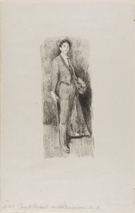 ロベール・ド・モンテスキュー伯爵 作： Beatrix Godwin Whistler