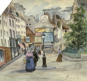 パリ、1895年 作： Beguin