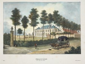コリウール城、1895年頃（フォトクロム） 作： Belgian School