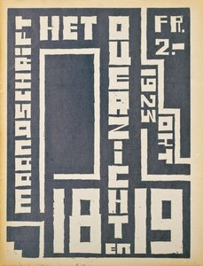 雑誌「TheOverview」の1923年号の表紙、1923年