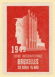 国際見本市、ブリュッセル、1949 作： Belgian School
