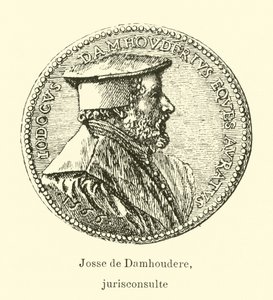 Joos de Damhouder、フランドルの弁護士 作： Belgian School