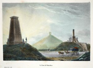 Le Lion de Waterloo、1895年頃（フォトクロム）
