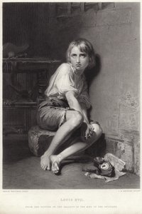 寺院のルイ17世 作： Belgian School