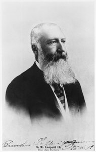 レオポルド2世の肖像（1835-1909）ベルギー国王