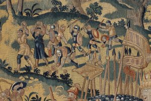 Cyrus II The Greatの物語、1590年頃（タペストリー） 作： Belgian School