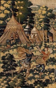 Cyrus II The Greatの物語、1590年頃（タペストリー） 作： Belgian School