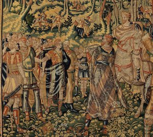 Cyrus II The Greatの物語、1590年頃（タペストリー） 作： Belgian School