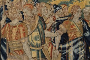 Cyrus II The Greatの物語、1590年頃（タペストリー）