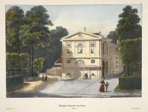 テアトルロワイヤルデュパルク、1895年頃（フォトクロム） 作： Belgian School