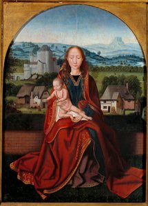 15世紀のアントワープ派の聖母子像 リエージュ美術館