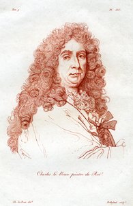 シャルル・ル・ブラン、フランスのバロック時代の画家、19 世紀。 作： Bellefond