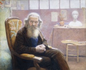 古い芸術家;古い芸術家 作： Belmiro de Almeida