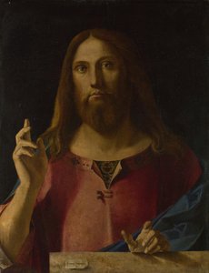 サルヴァトール・ムンディ、ca 1510-1520 作： Benedetto Diana