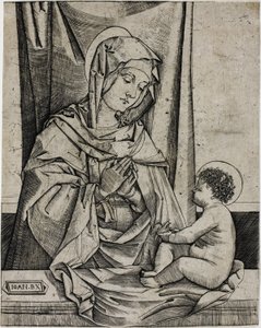 聖母子 作： Benedetto Montagna