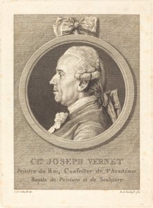 クロード・ジョセフ・ヴェルネ 作： Benedict Alphonse Nicolet after Charles Nicolas Cochin II