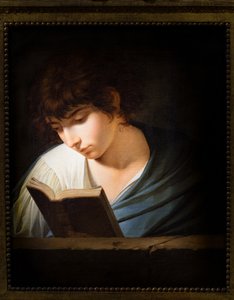 ホメロスを読む青年 作： ベニニェ・ガネロー