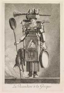 Masquerade à la Grecque: La Vivandière à la Grecque Plate 2, 1771年。