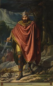 Portrait du roi visigoth d