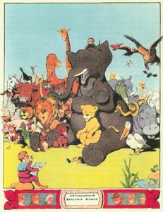 ジャン・ド・ラ・フォンテーヌの「寓話」からの挿絵 作： Benjamin (after) Rabier