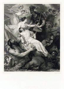ホレイショ・ネルソン（1758-1805）の神格化