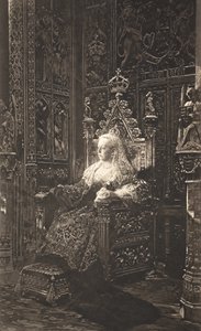 ヴィクトリア女王、1901年。 作： Benjamin Constant