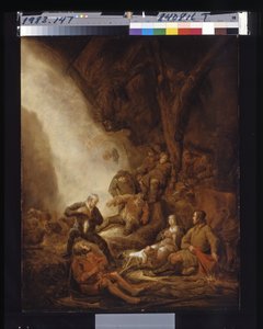 羊飼いの礼拝（木に油彩） 作： Benjamin Gerritsz. Cuyp