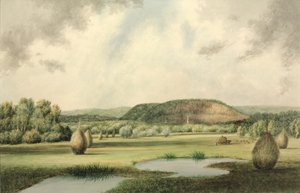 ウェストロック、コネチカット州ニューヘブン、1854〜60年頃（紙にトイレ） 作： Benjamin H. Coe
