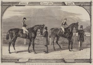 ダービーとオークスの勝者、1860 作： Benjamin Herring