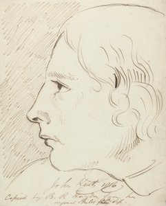 ジョン・キーツ 作： Benjamin Robert Haydon