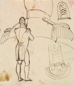 Estudo para Napoleão Bonaparte 作： Benjamin Robert Haydon