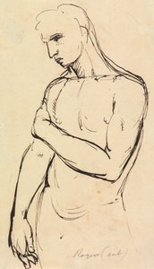 若い男の研究 作： Benjamin Robert Haydon