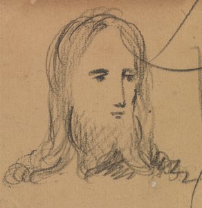 イエスの顔の研究 作： Benjamin Robert Haydon