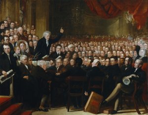 アンチスレイブ協会の大会 作： Benjamin Robert Haydon