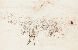 クセノフォンと海を眺めるギリシア人 [裏面] 作： Benjamin Robert Haydon