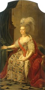 プロイセン王女ヴィルヘルミナ（1751-1820）の肖像